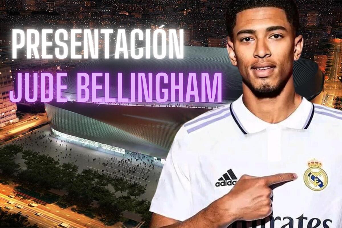 Se filtra la fecha y el lugar de la presentación de Jude Bellingham con