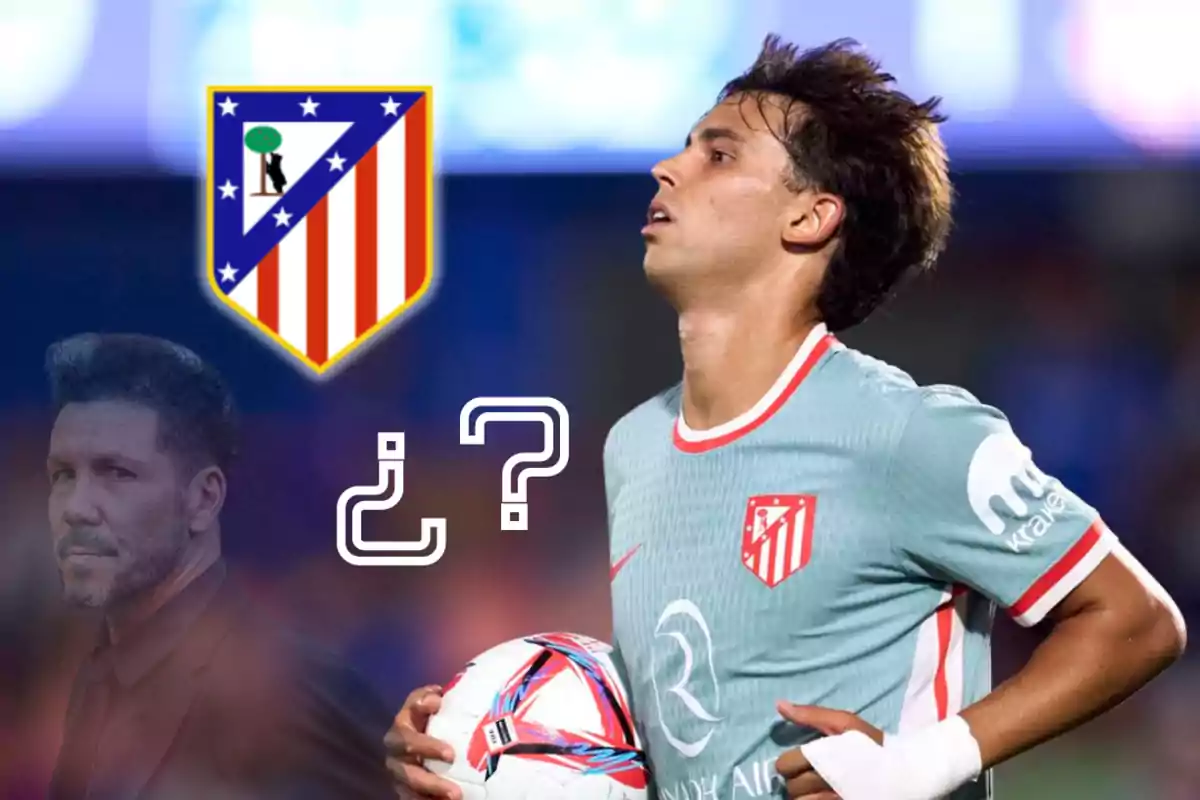 Futuro incierto en el Atlético de Madrid.