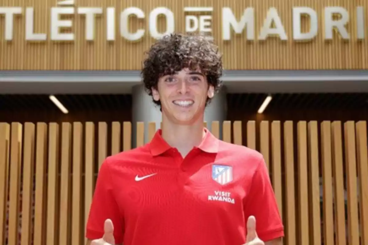 Javier Morcillo con el Atletico B Javier Morcillo con el Atletico B