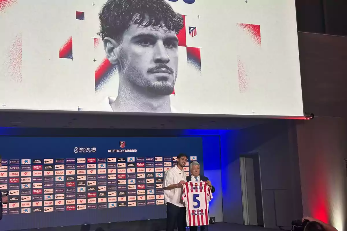 Cardoso con el 5 Cardoso con el 5