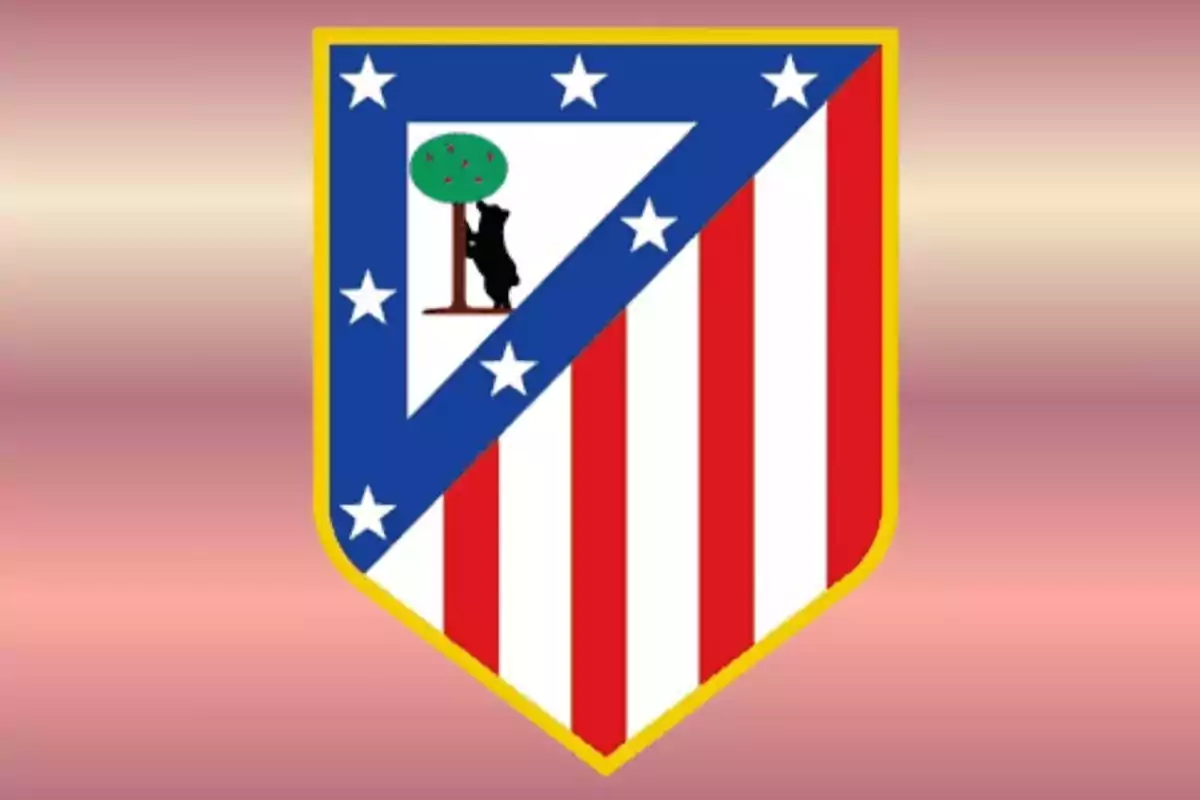 El escudo del Atleti