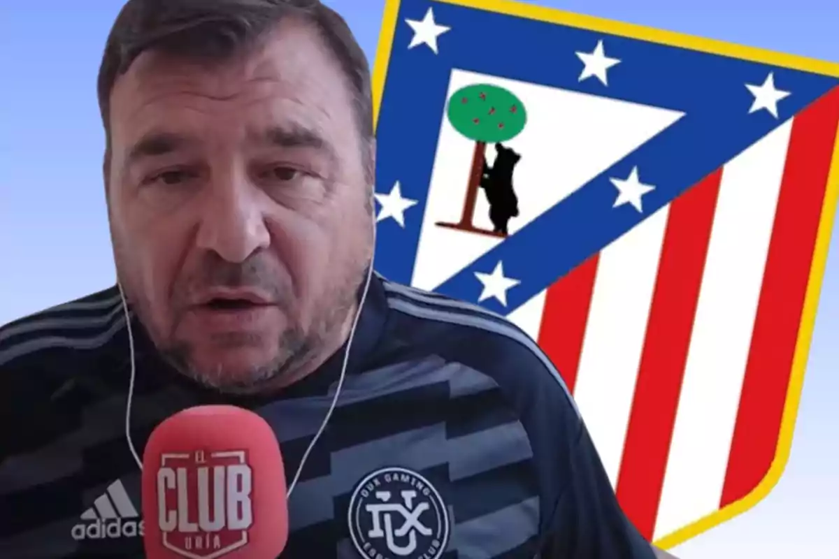 Rubén Uría y el Atleti