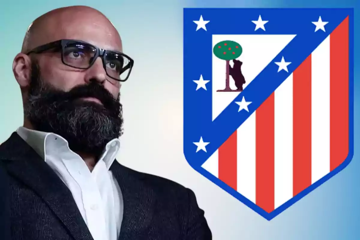 Carlos Bucero escudo Atleti