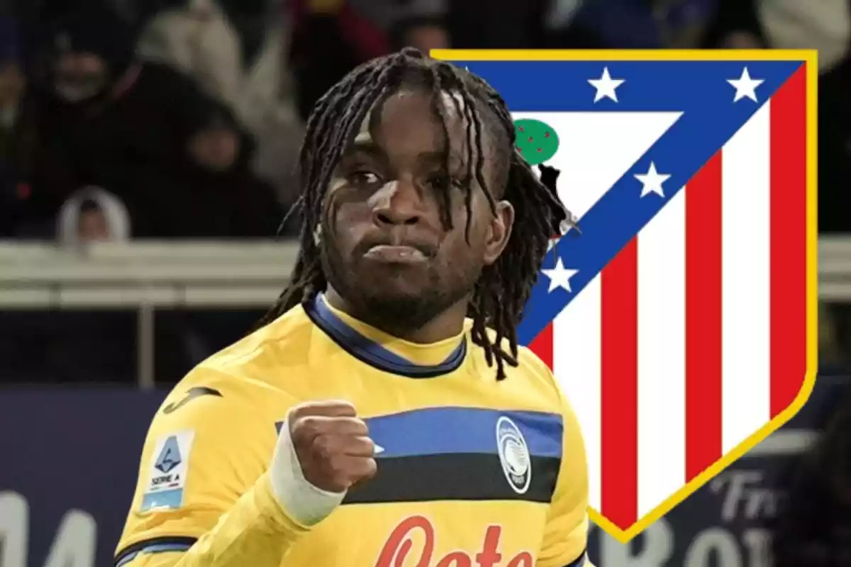 Ademola Lookman celebrando