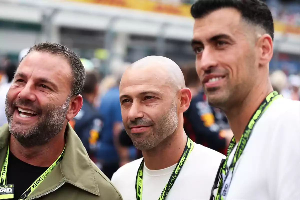 Mascherano y Busquets Mascherano y Busquets