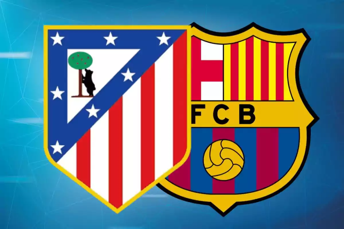 Barça escudo Atleti