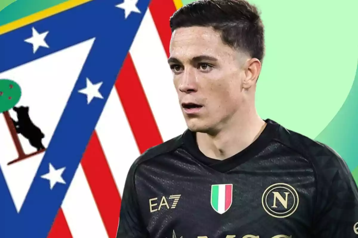 Giacomo Raspadori con el Atlético