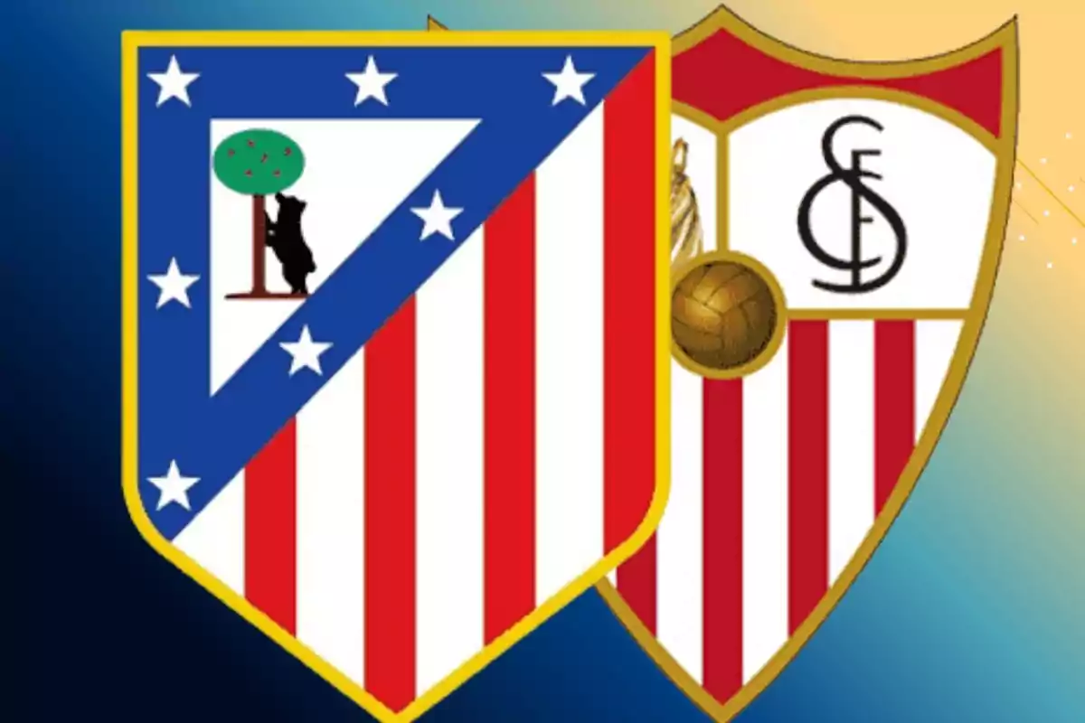 Atletico de Madrid y Sevilla