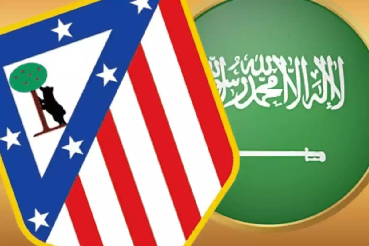 El Atlético de Madrid con Arabia