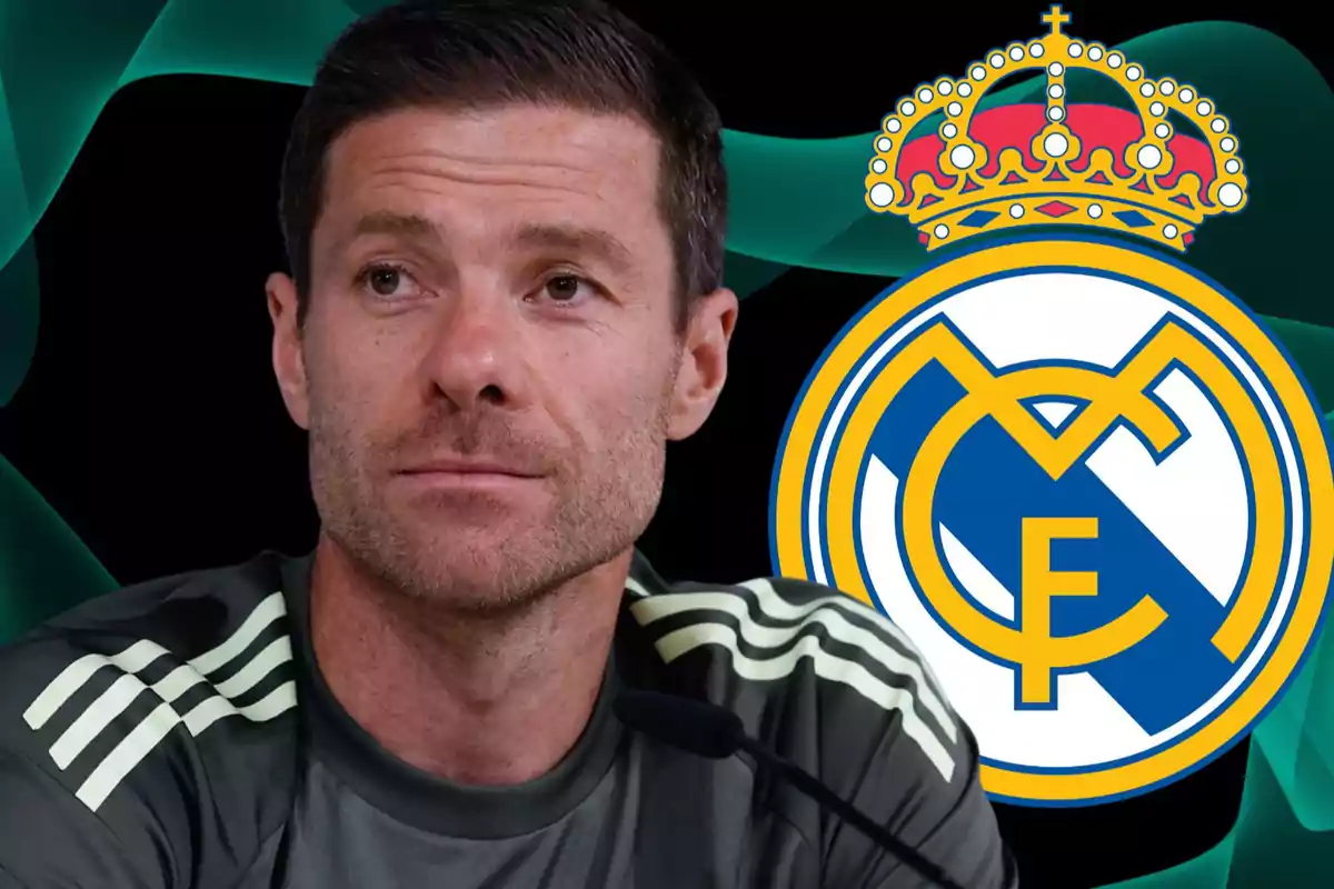 Xabi Alonso escudo Real Madrid