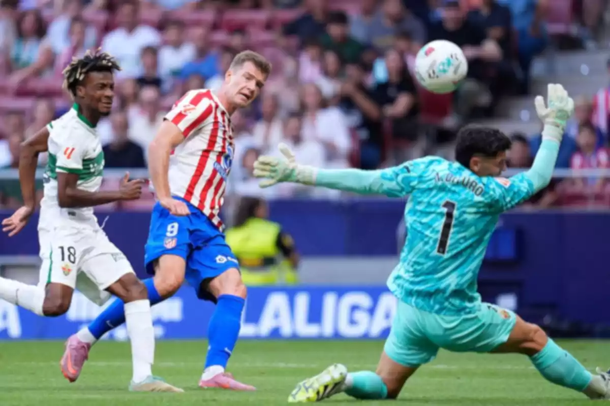 Sorloth marca el primer gol de la temporada Sorloth marca el primer gol de la temporada