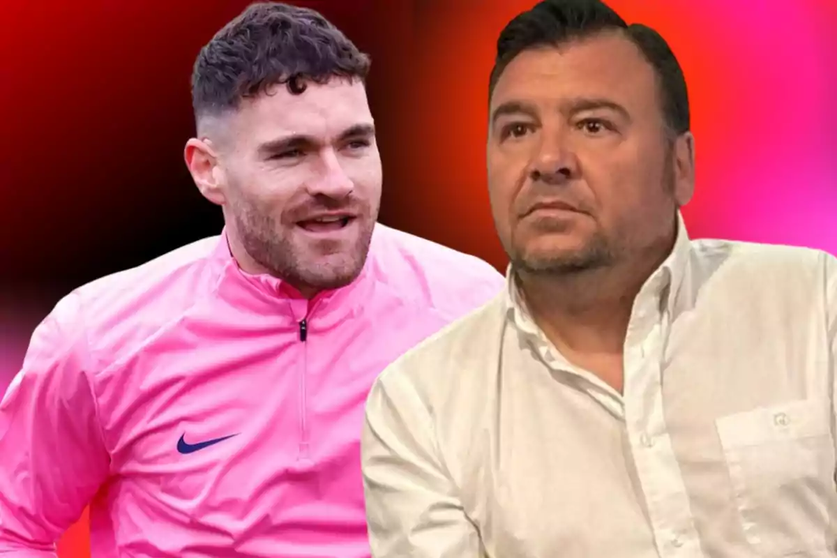 Javi Galán junto a Rubén Uría