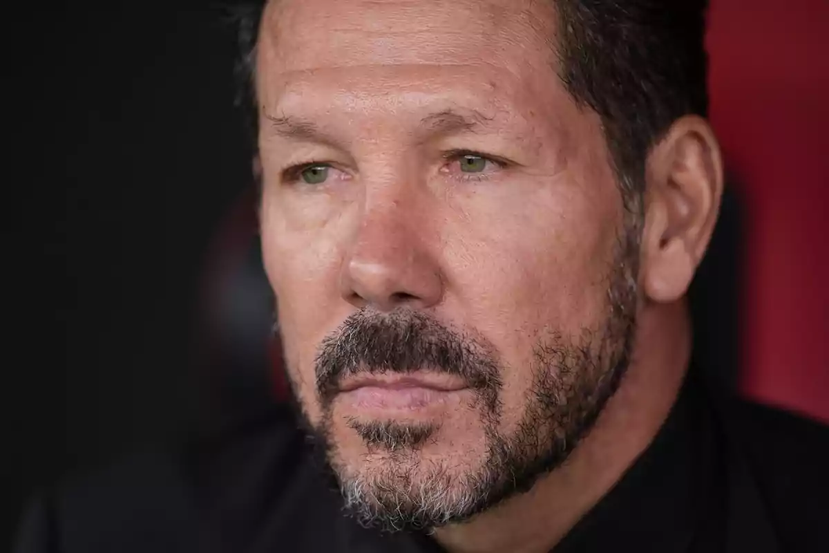 Simeone, molesto