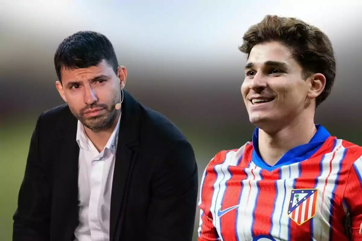 El aviso del Kun Agüero a Julián Alvarez que molesta en el Atleti: 'Todos sabemos...'