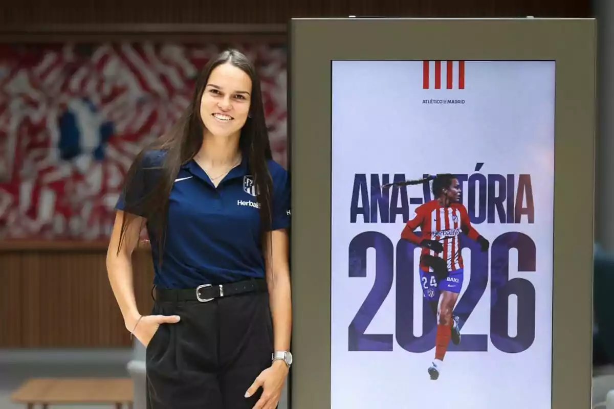 Siguen las buenas noticias en el Atlético de Madrid: Ana Vitoria continúa