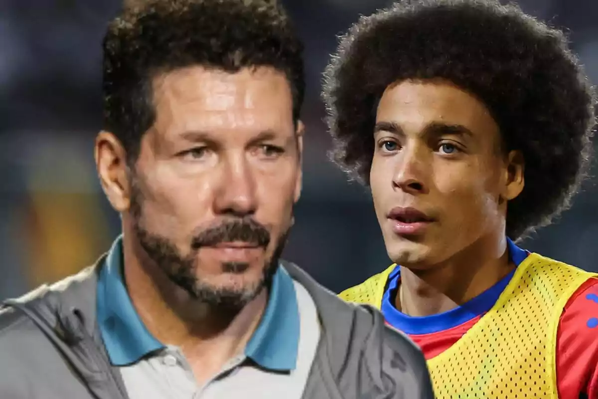 Dos hombres en primer plano, uno con barba y cabello corto y el otro con cabello rizado y una camiseta deportiva.