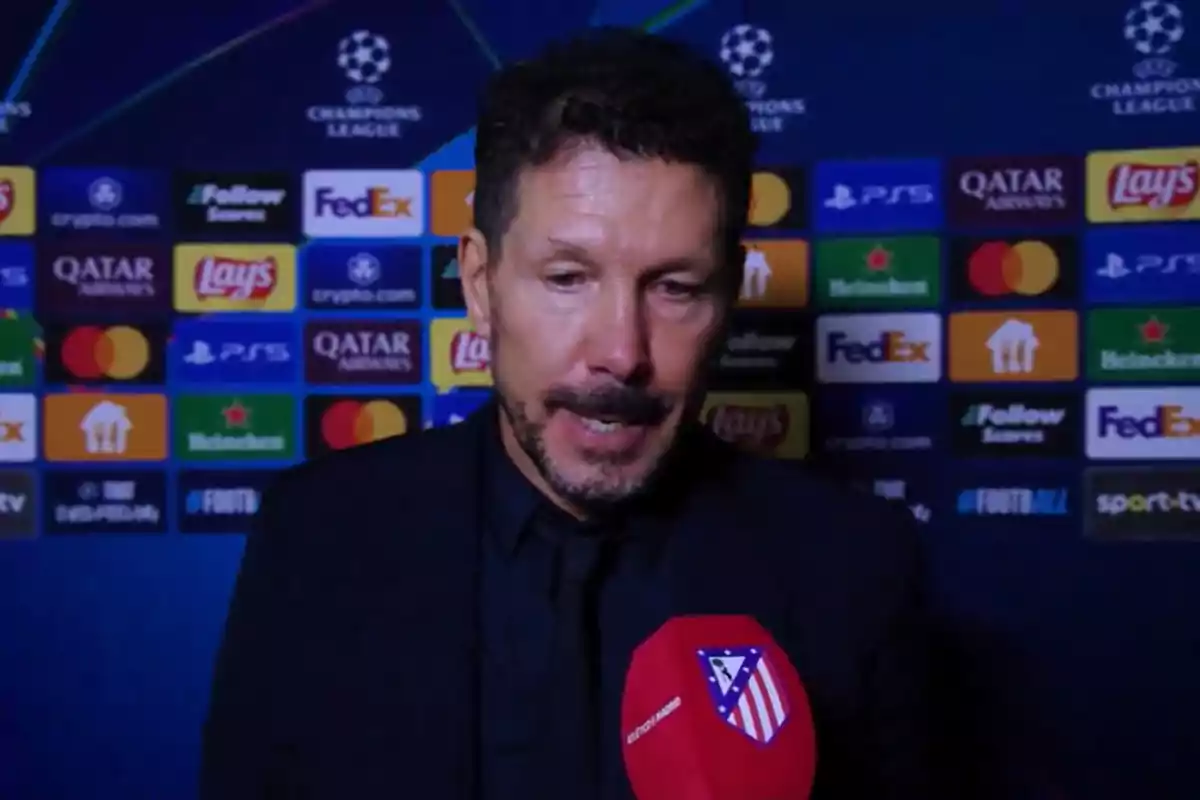 La falta de autocrítica de Simeone fue muy criticada tras el partido de Champions League