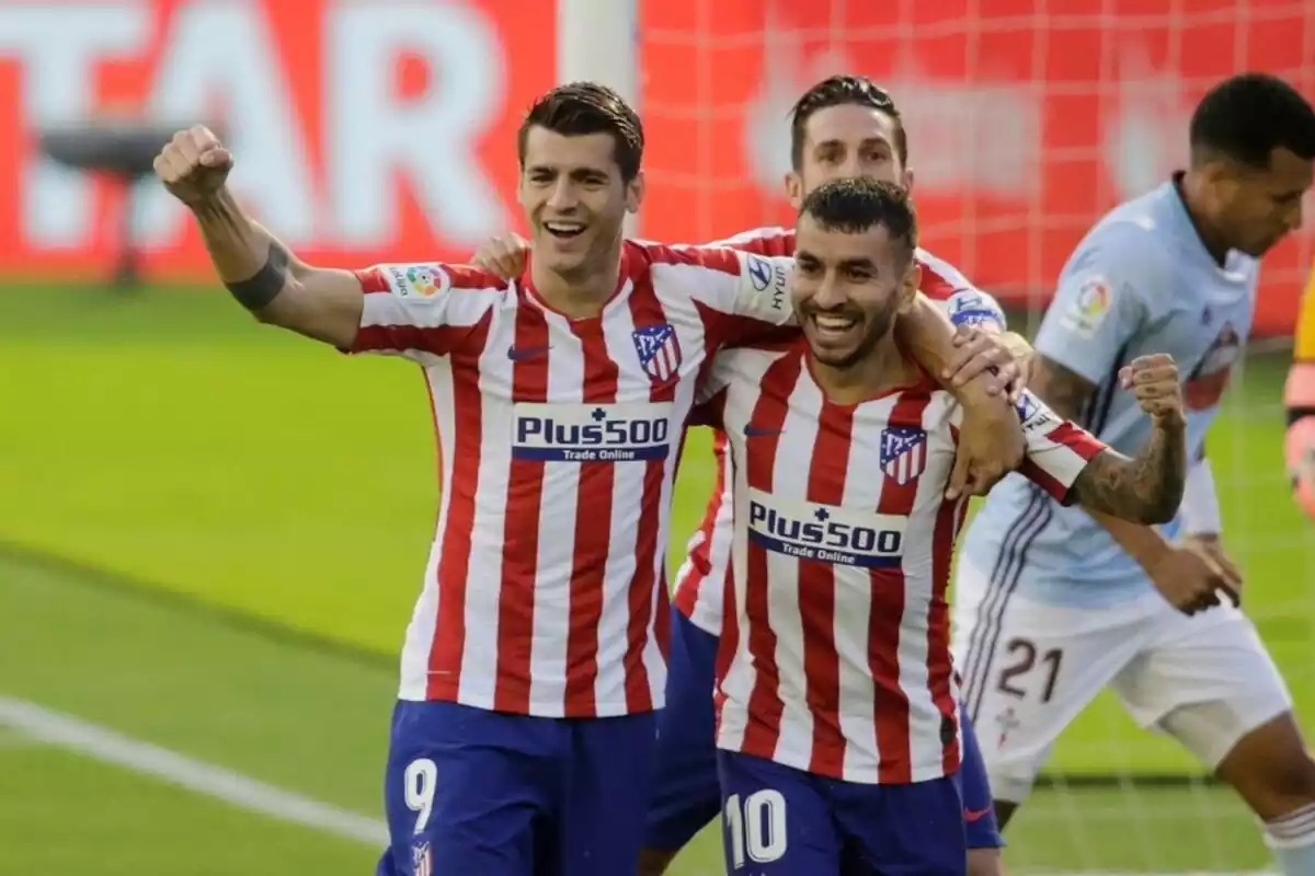 Álvaro Morata y Ángel Correa, muy cerca de batir sus mejores registros