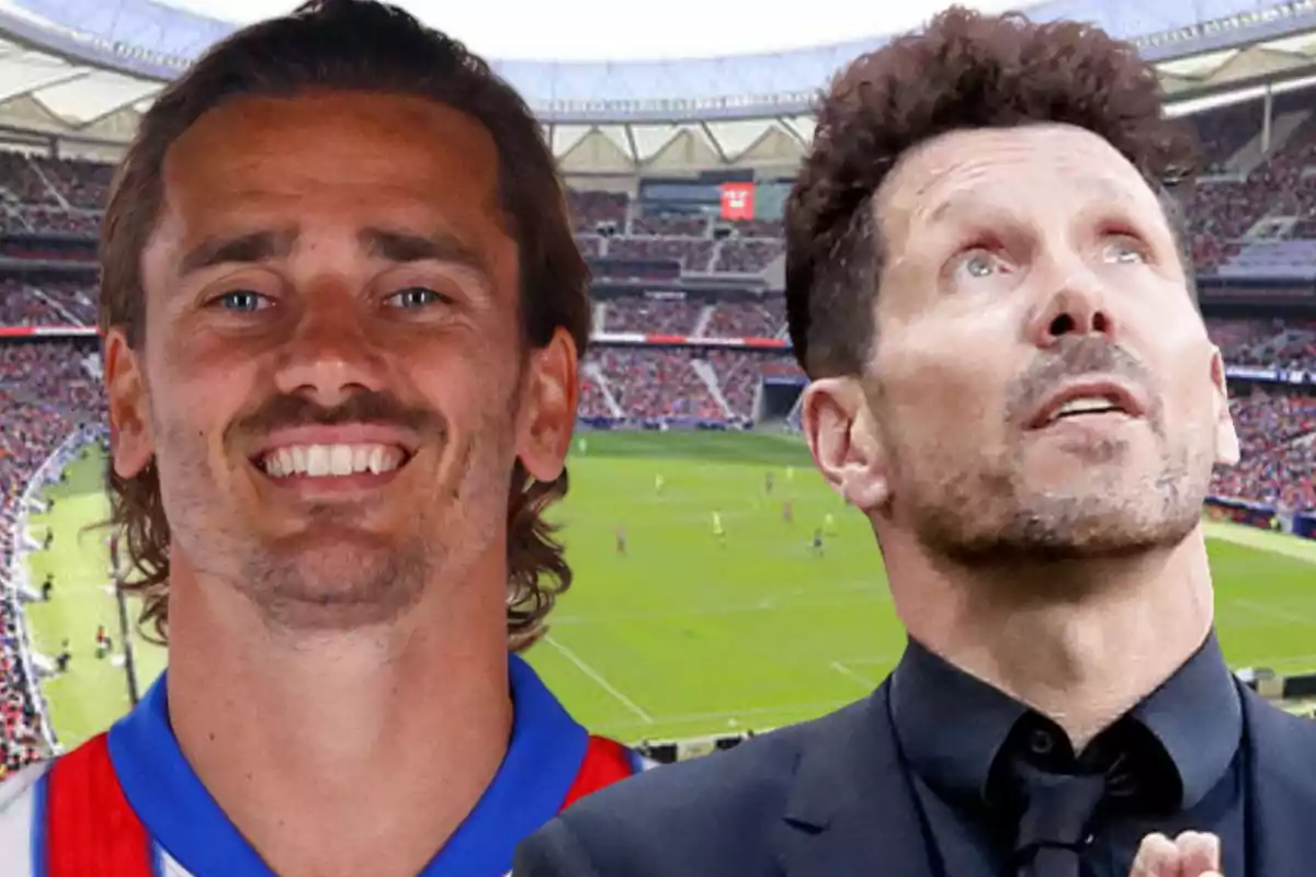 Griezmann y Simeone