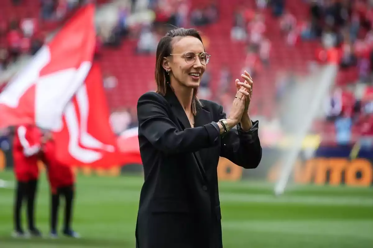 Virginia Torrecilla y sus primeros meses alejada del fútbol