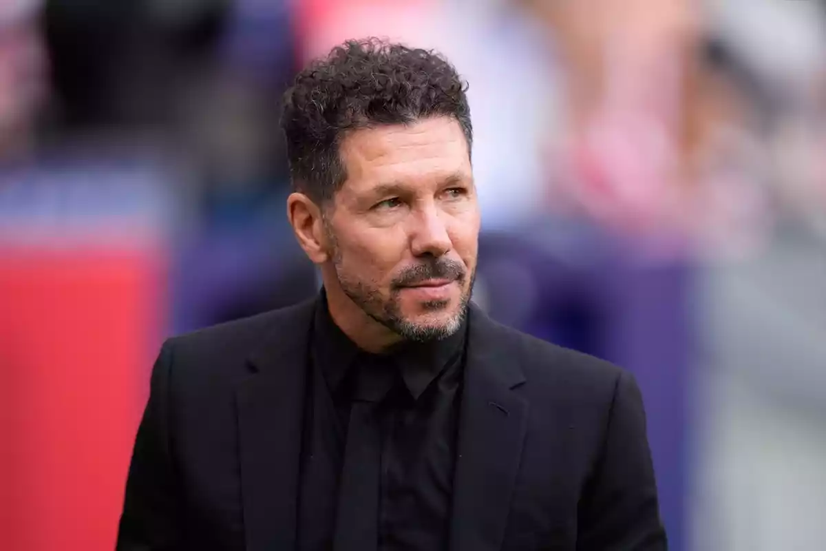 Simeone, durante el duelo ante el CD Leganés