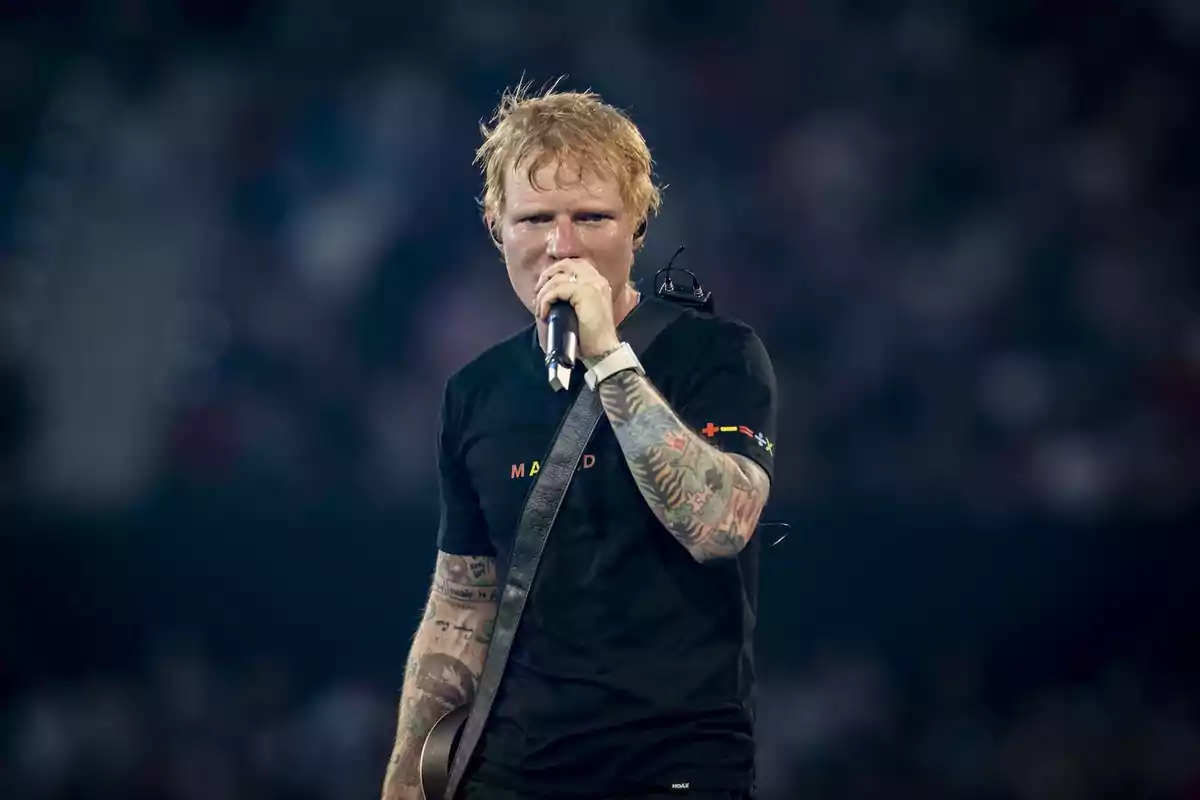 Ed Sheeran en el Metropolitano Ed Sheeran en el Metropolitano