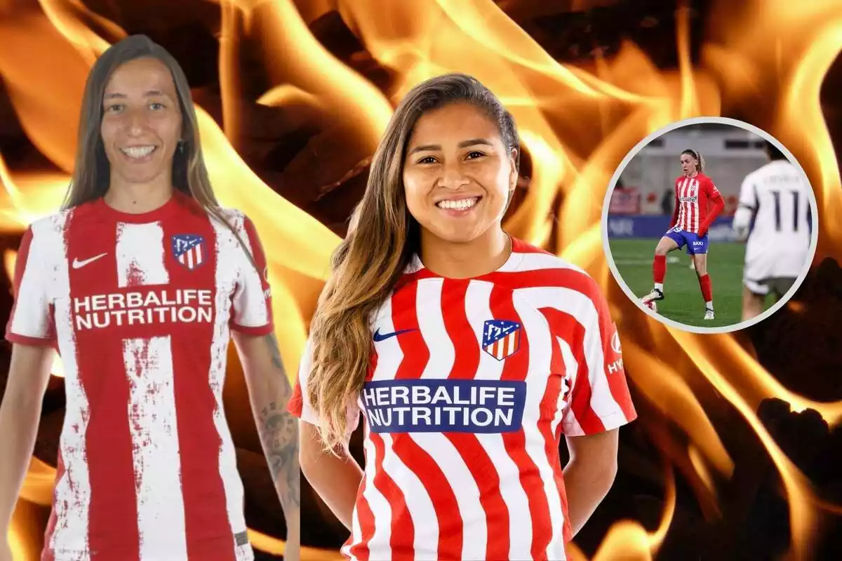 El Atlético sufrirá tres bajas de altura: Eva Navarro, Shei y Leicy Santos se marchan