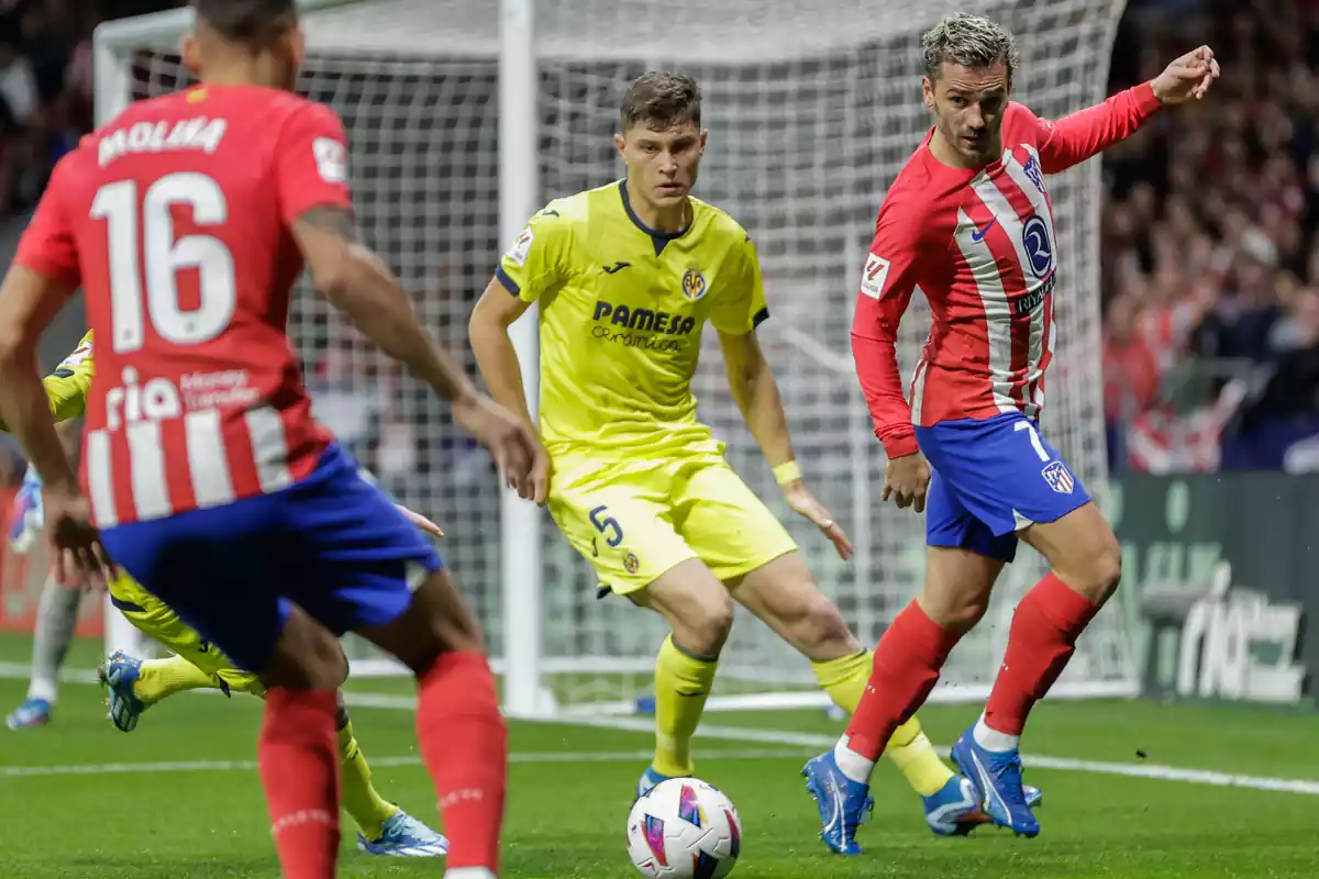 Antoine Griezmann hizo historia y con su gol ante el Villarreal igualó a Adrián Escudero como segundo máximo goleador histórico del Atlético de Madrid en el duelo ante el Villarreal