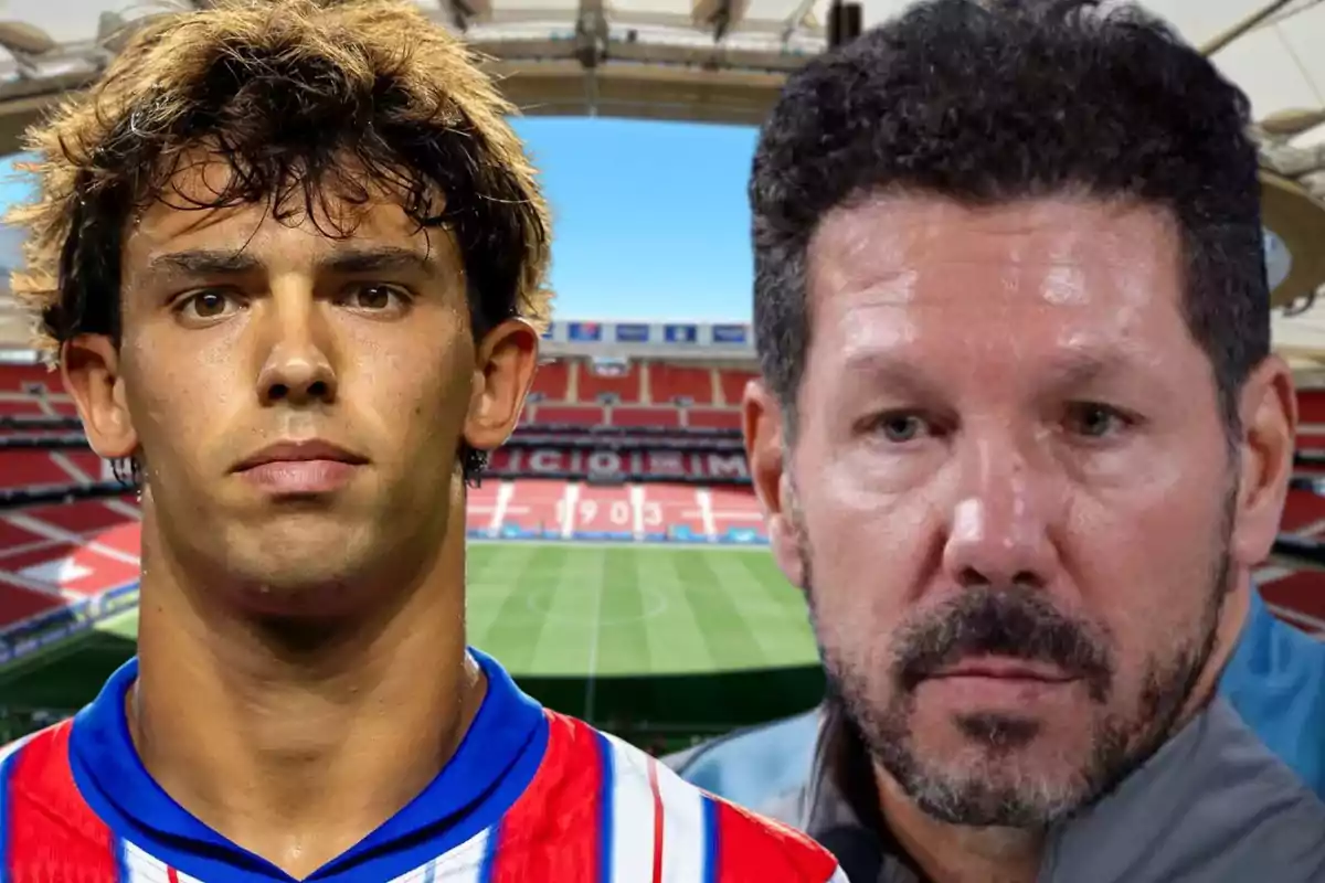 Simeone y Joao Felix