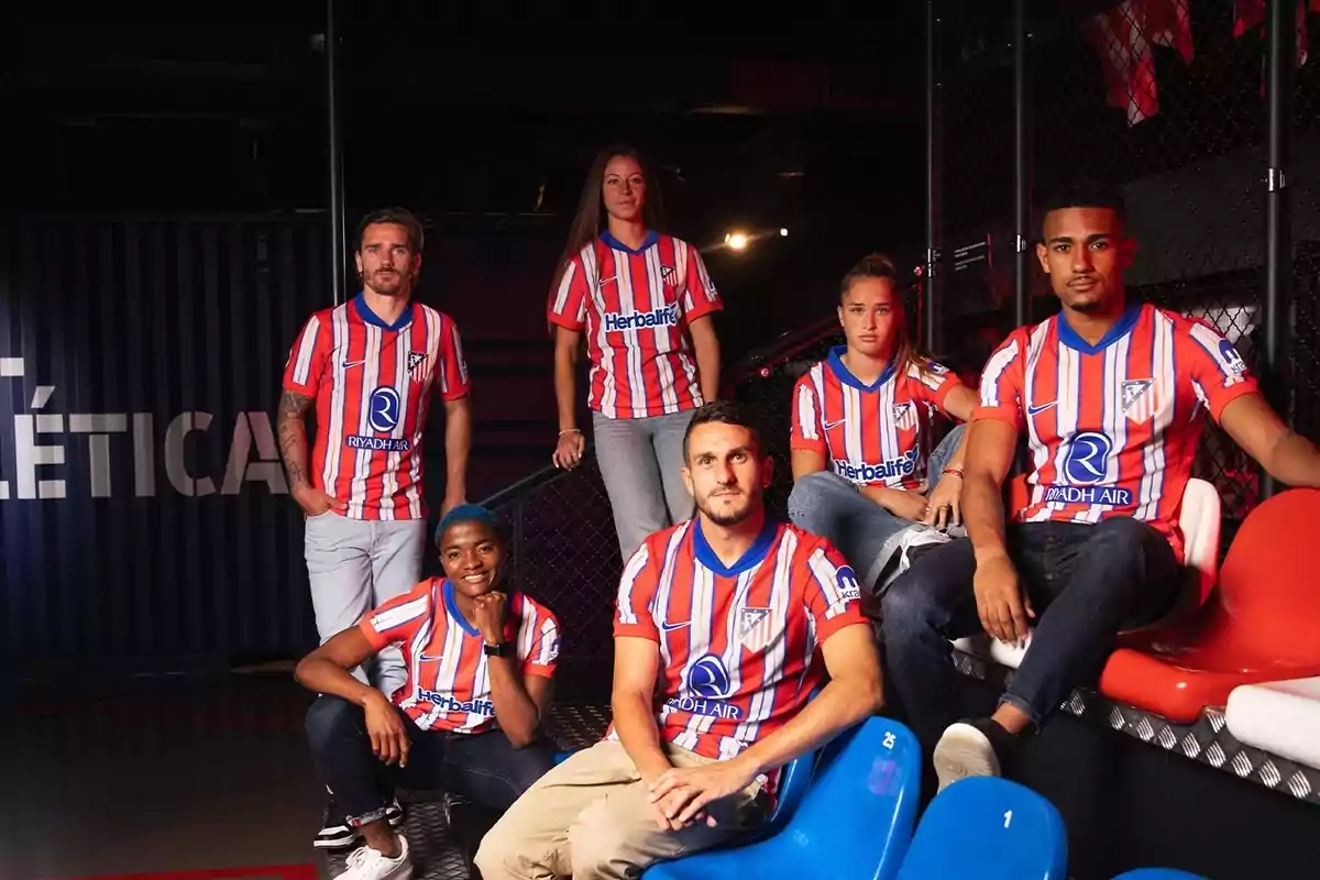 “Piel Atlética”: El Atlético de Madrid presenta su nueva primera camiseta