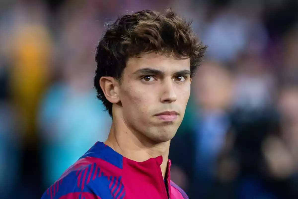 Imagen de Joao Félix en un partido del F.C. Barcelona