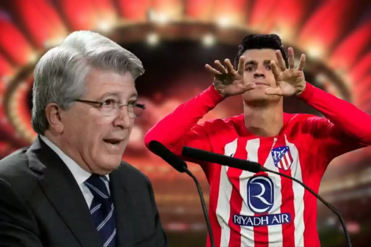 Enrique Cerezo habla sobre el futuro de Álvaro Morata