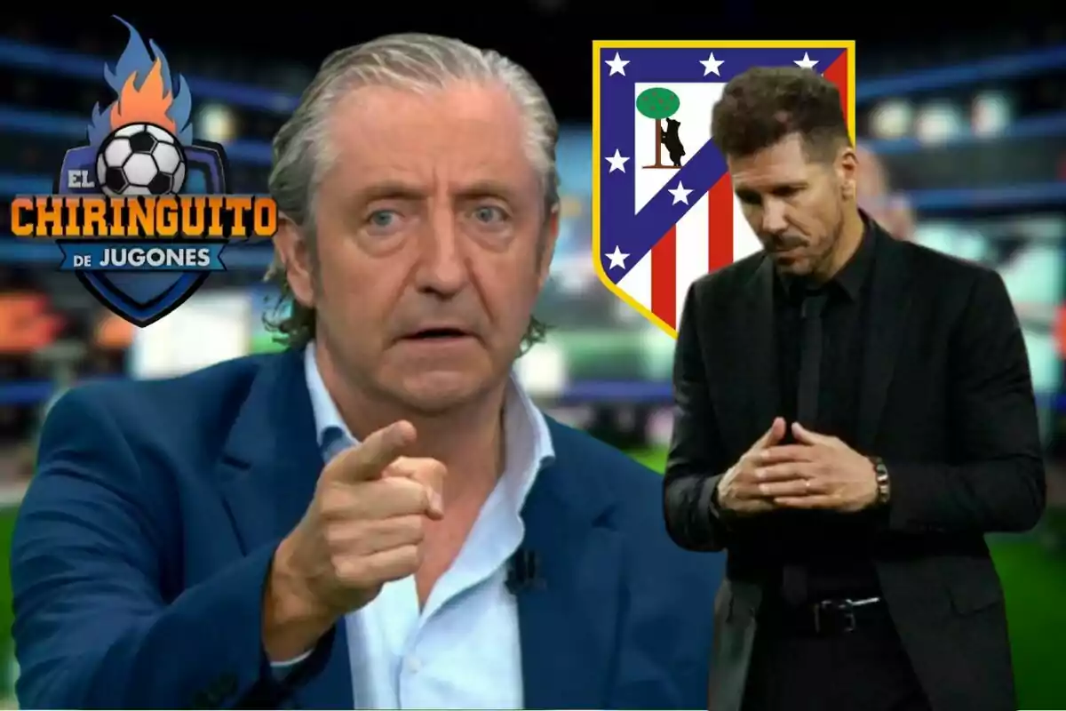 Josep Pedrerol carga contra Simeone tras la derrota en la Champions League