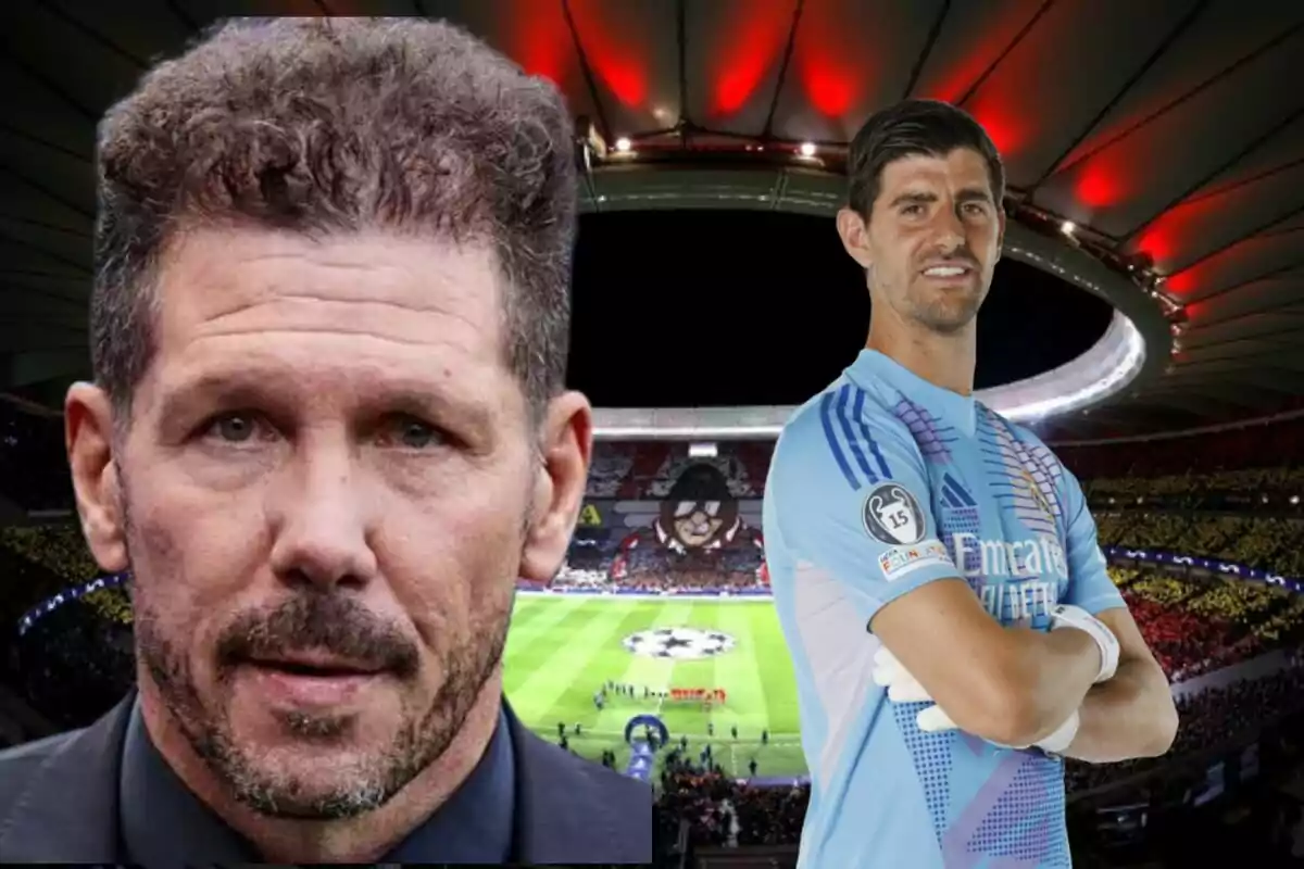 Simeone silencia todas las críticas: Vivió lo mismo que Thibaut Courtois