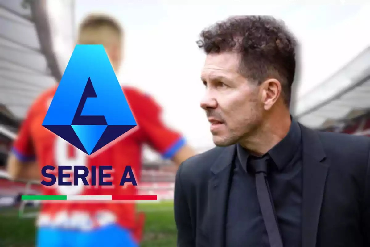 Montaje de Simeone con Dovbyk y la Serie A