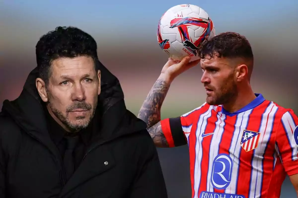 Simeone's message to Javi Galán after what happened against Barça: 'We thought that...'