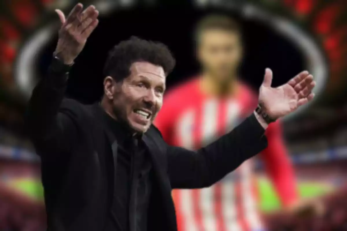 Montaje de Simeone y Hermoso