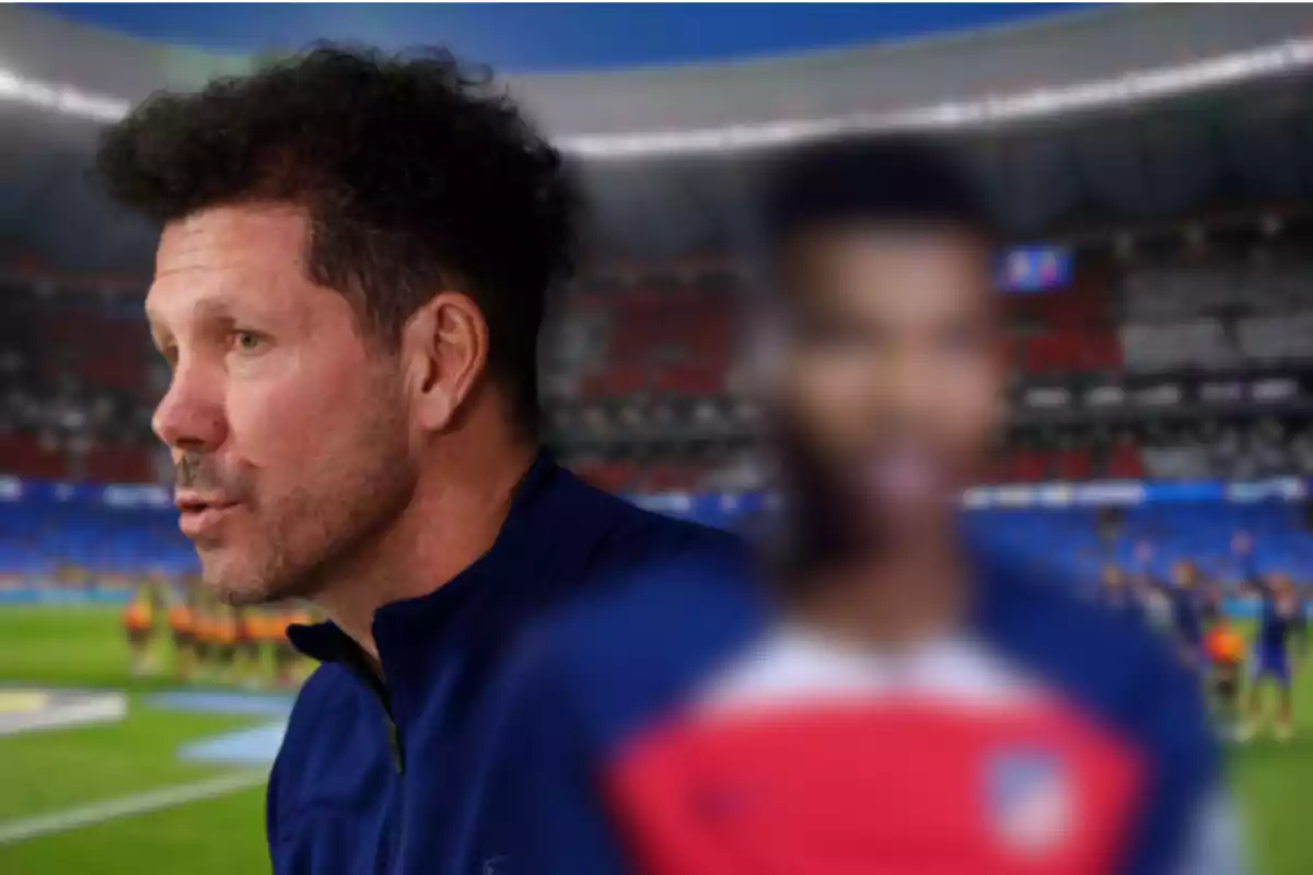 Montaje de Simeone y Reinildo