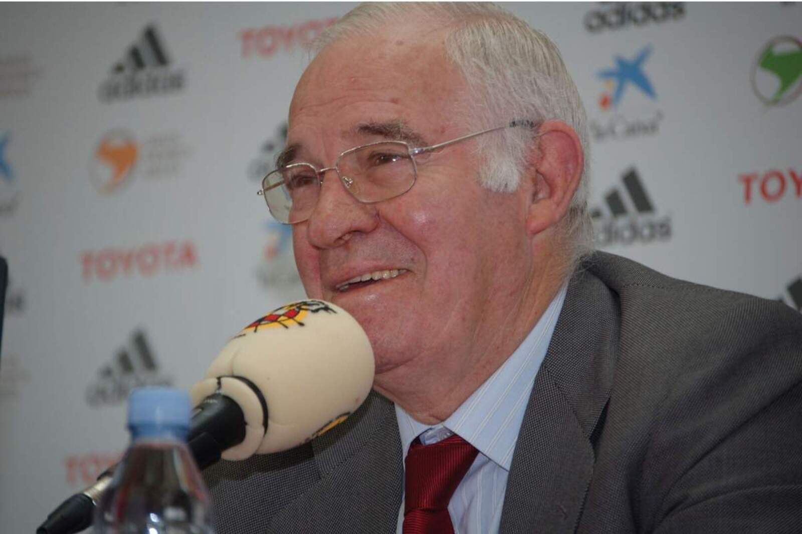 Luis Aragonés con la selección española