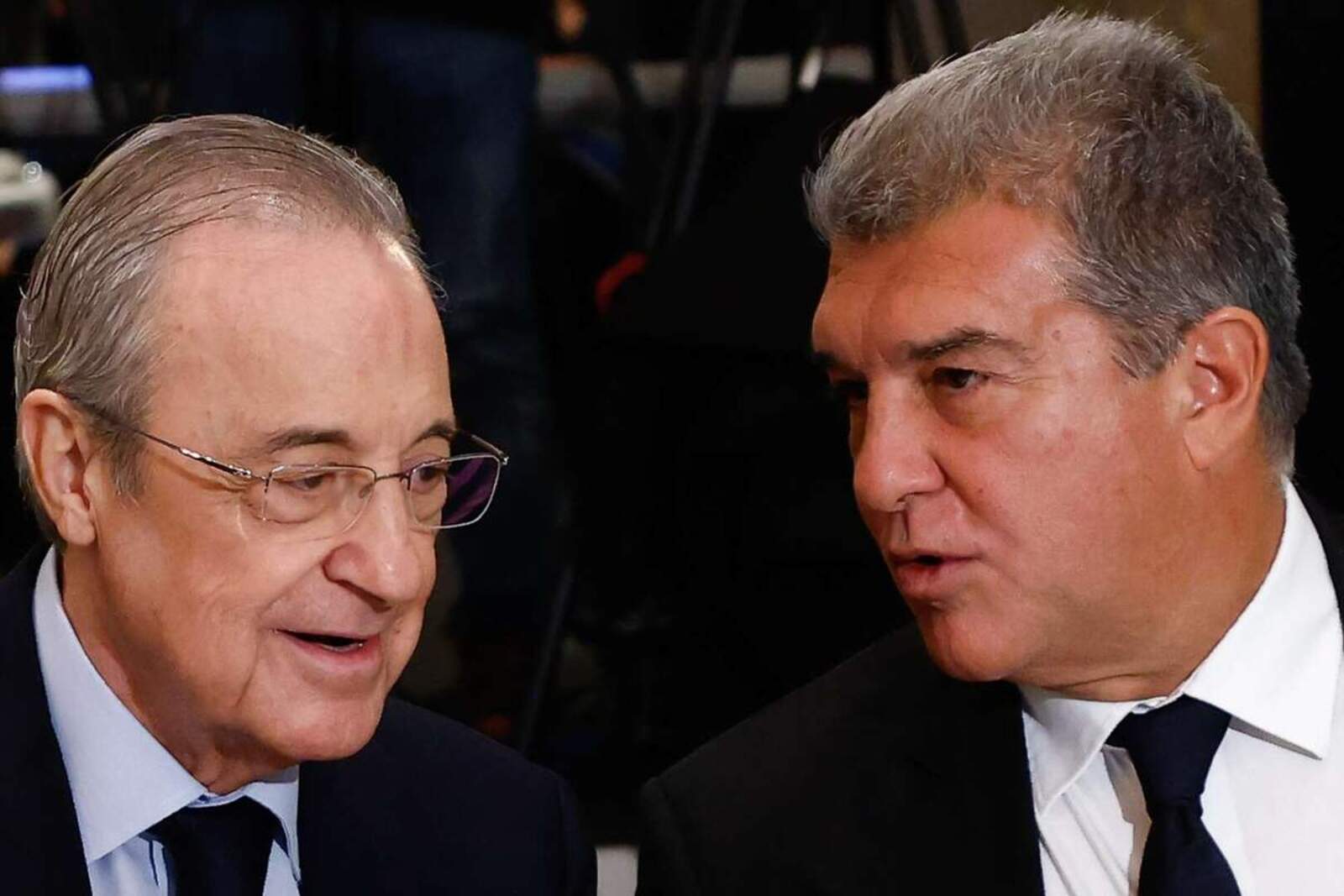 Florentino y Laporta juntos