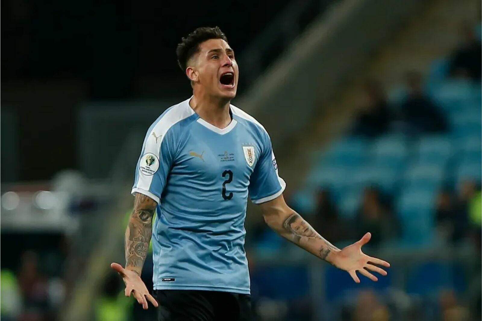 Josema Giménez sufre con Uruguay