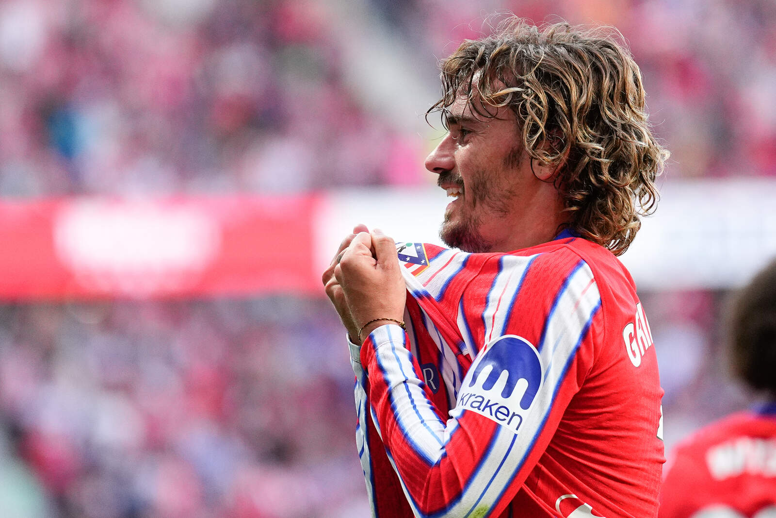 Griezmann celebrando un gol