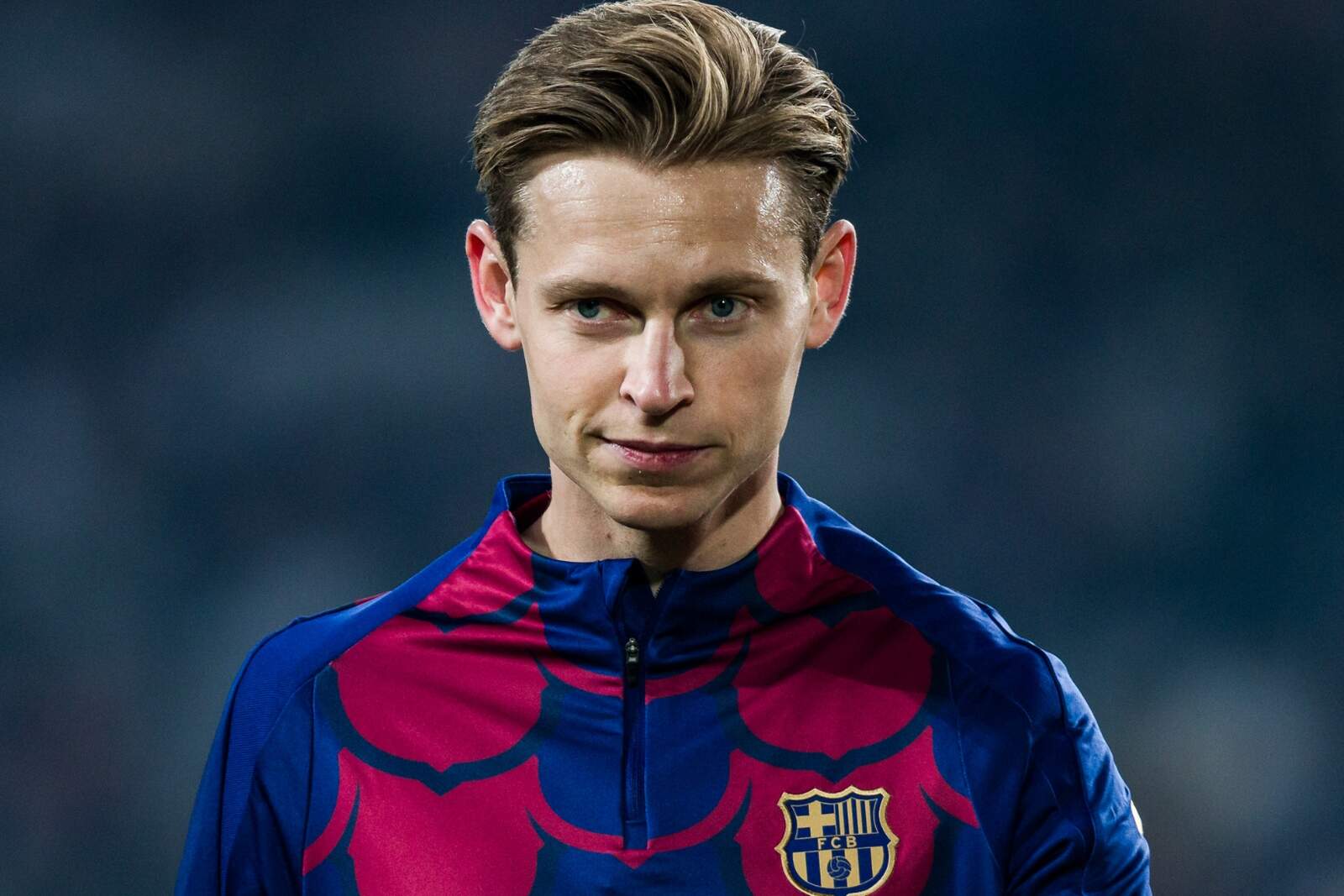 Frenkie De Jong, con el Barcelona