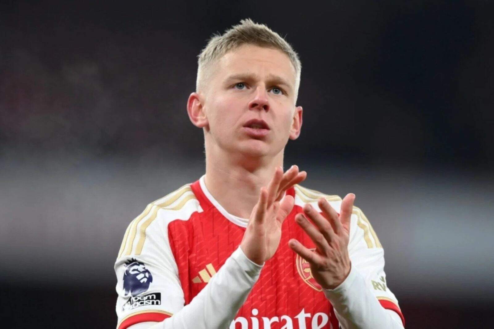 Zinchenko durante un partido